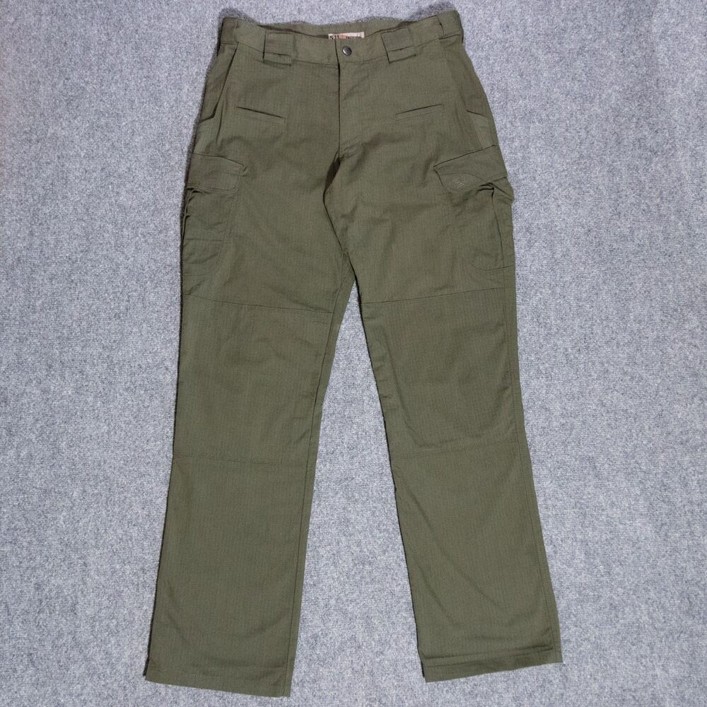5.11 Tactical Regular Fit Stryke Cargo Pants Men's 32x34 TDU Army Green 74369